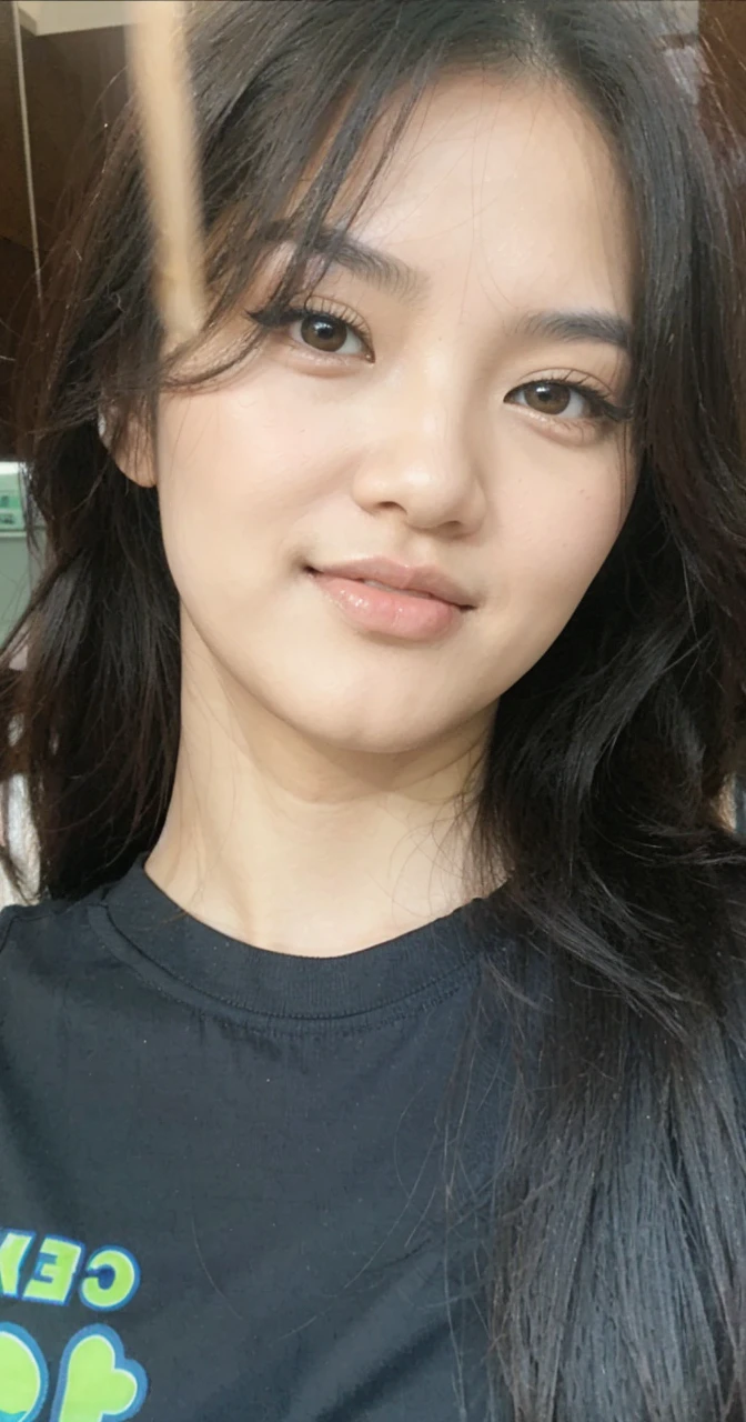 hot asian woman with naughty face