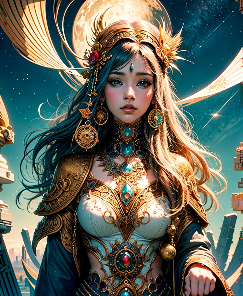 official art, unity 8k wallpaper, ultra detailed, beautiful and aesthetic, High quality, beautiful, masterpiece, best quality, (zentangle, mandala, tangle, entangle:0.6), kikini