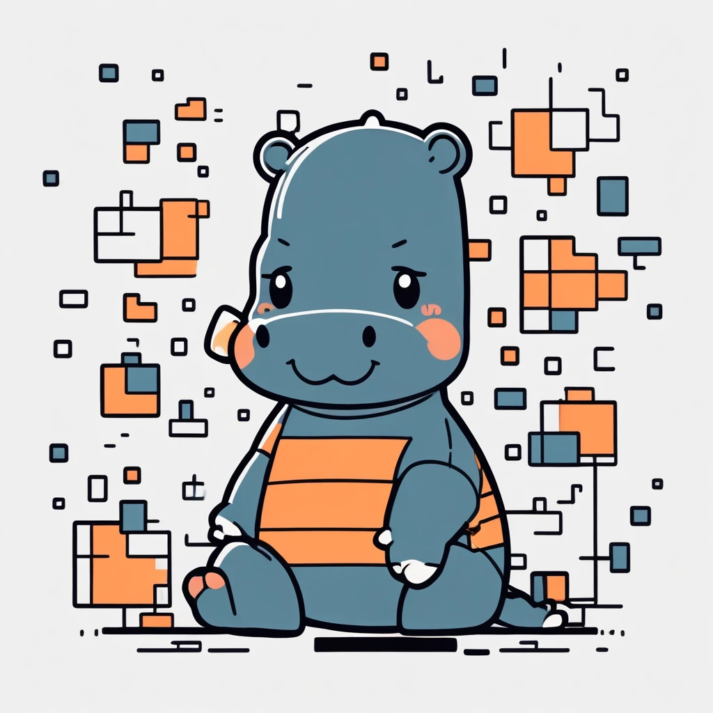 cute little Hippopotamus
