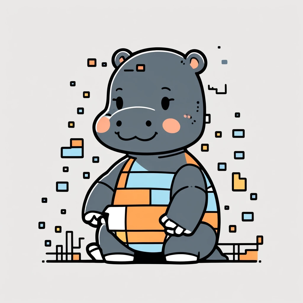 cute little Hippopotamus
