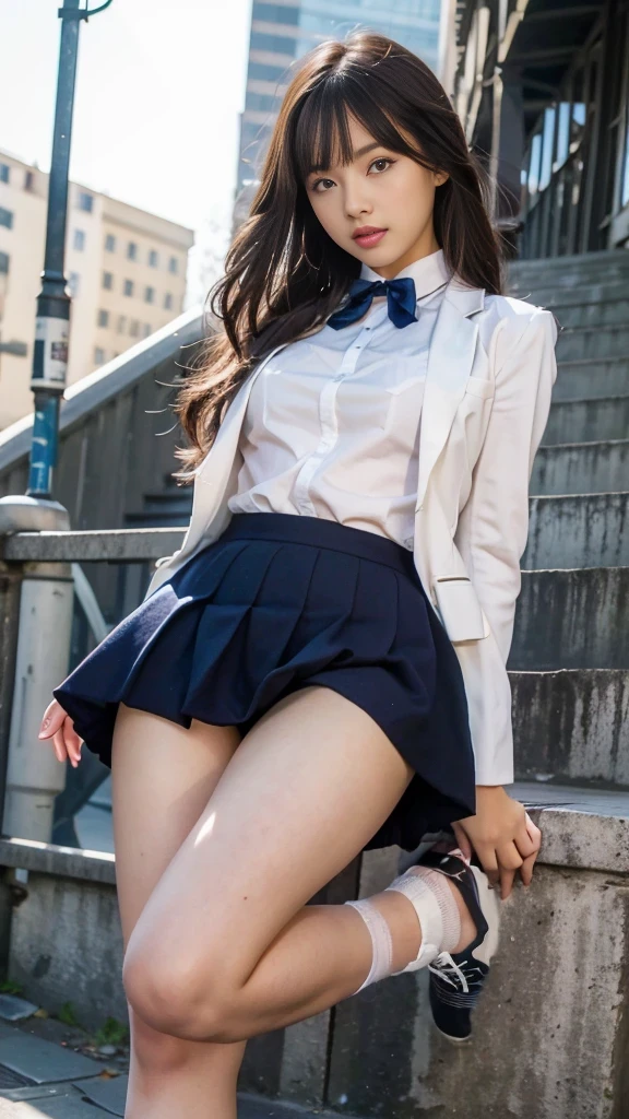 white socks