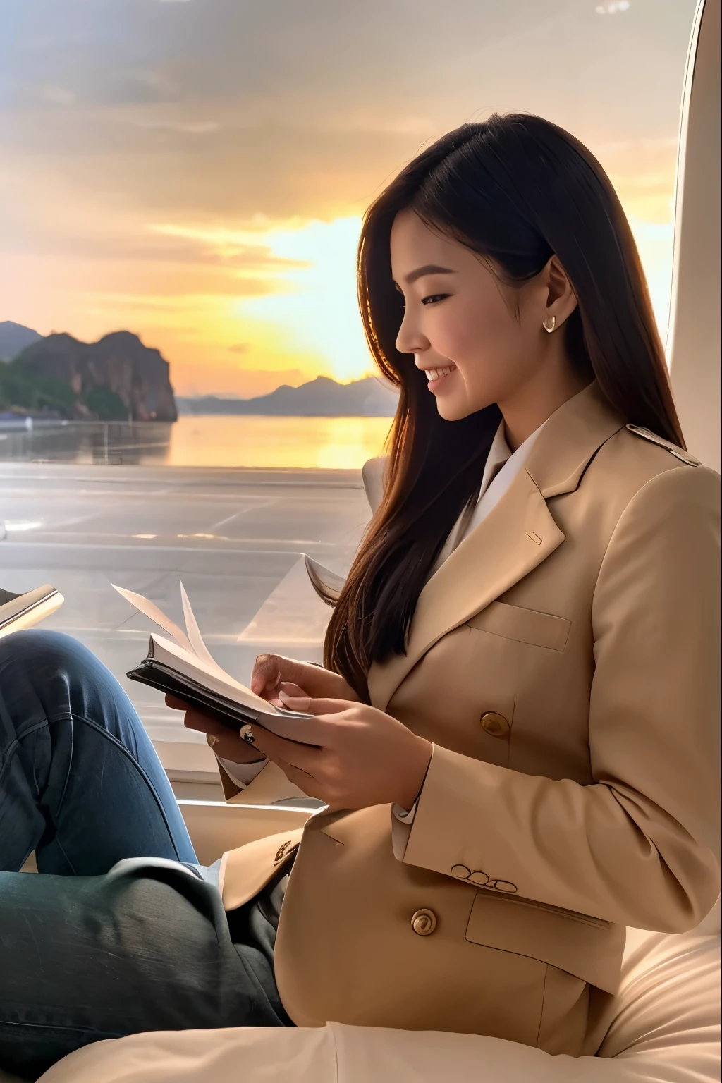 I have always been a "practical" business lady. I am cheerful and easygoing, elegant, doting on my man and splashing sparks with my man on the bed. I have tens of billions of dollars, I have a pilot's license, I often travel in my jet, I often go to Australia, the United States, South Korea, Japan, Thailand. I am loyal and sincere. I often go abroad, eager to find a man loyal to me. I have booked a five-star hotel in your city. You can stay with me. I think meeting and talking will accelerate our relationship. What do you think?