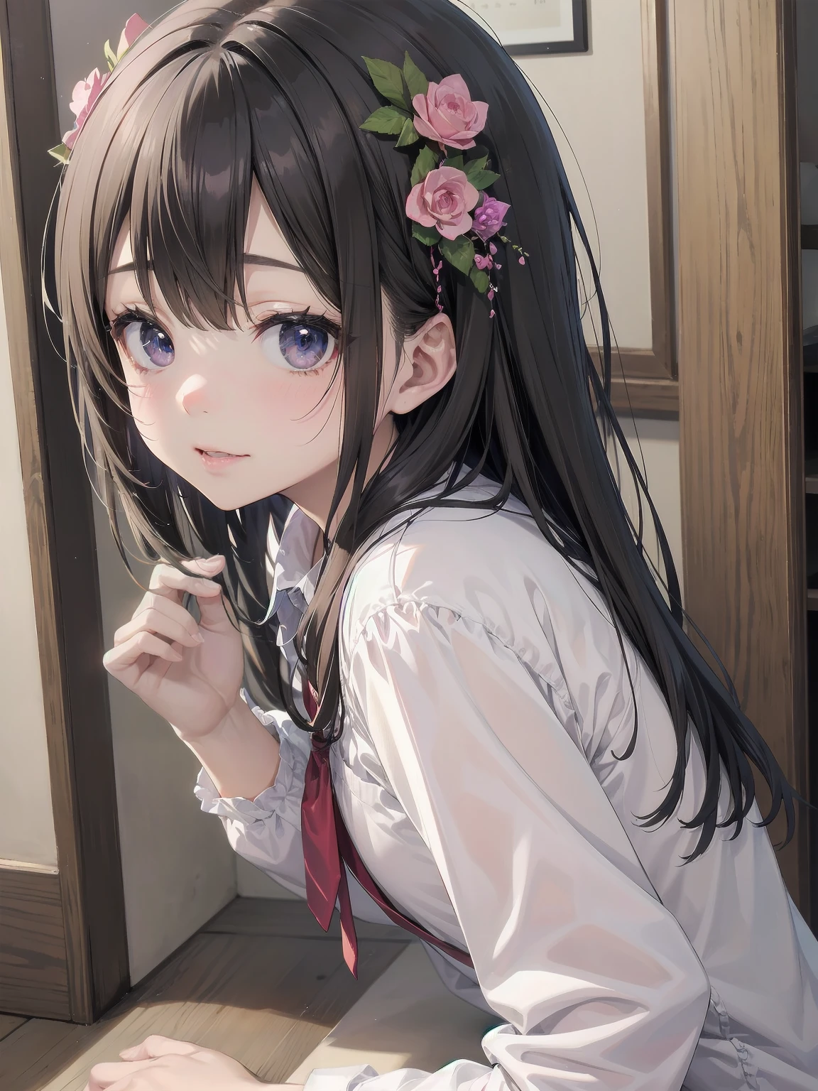 Masterpiece、cute、、cuteぽーずのメイド
