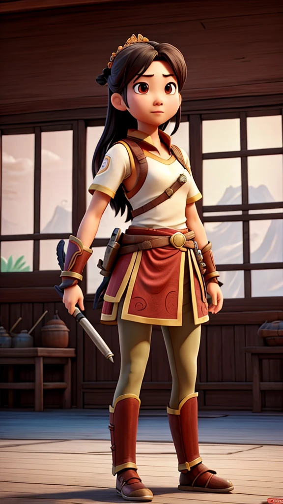 Warrior Lin Zi Yao searched for a rental tank.