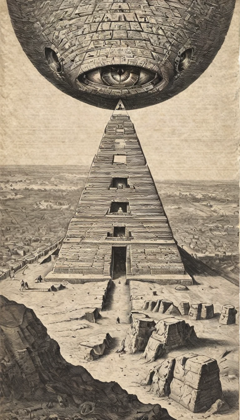 The eye at the top of the pyramid