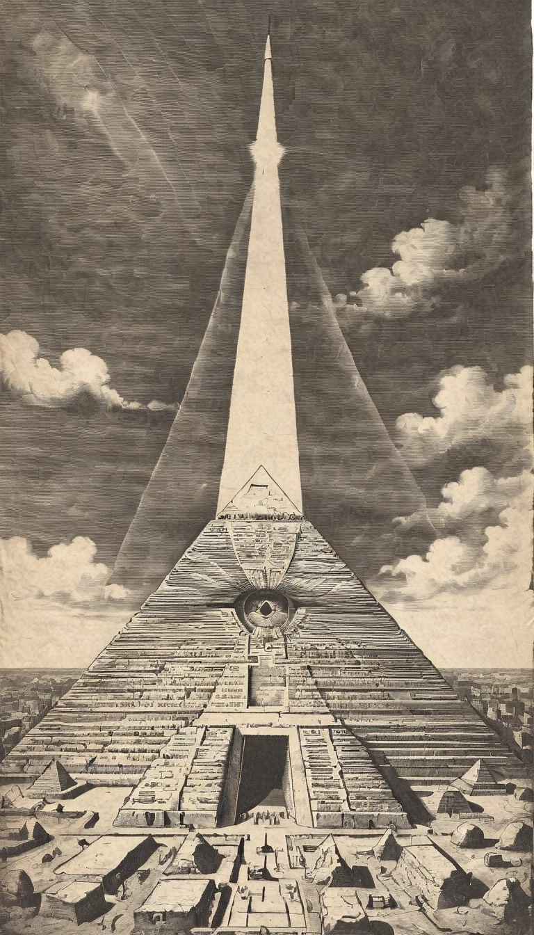 The eye at the top of the pyramid