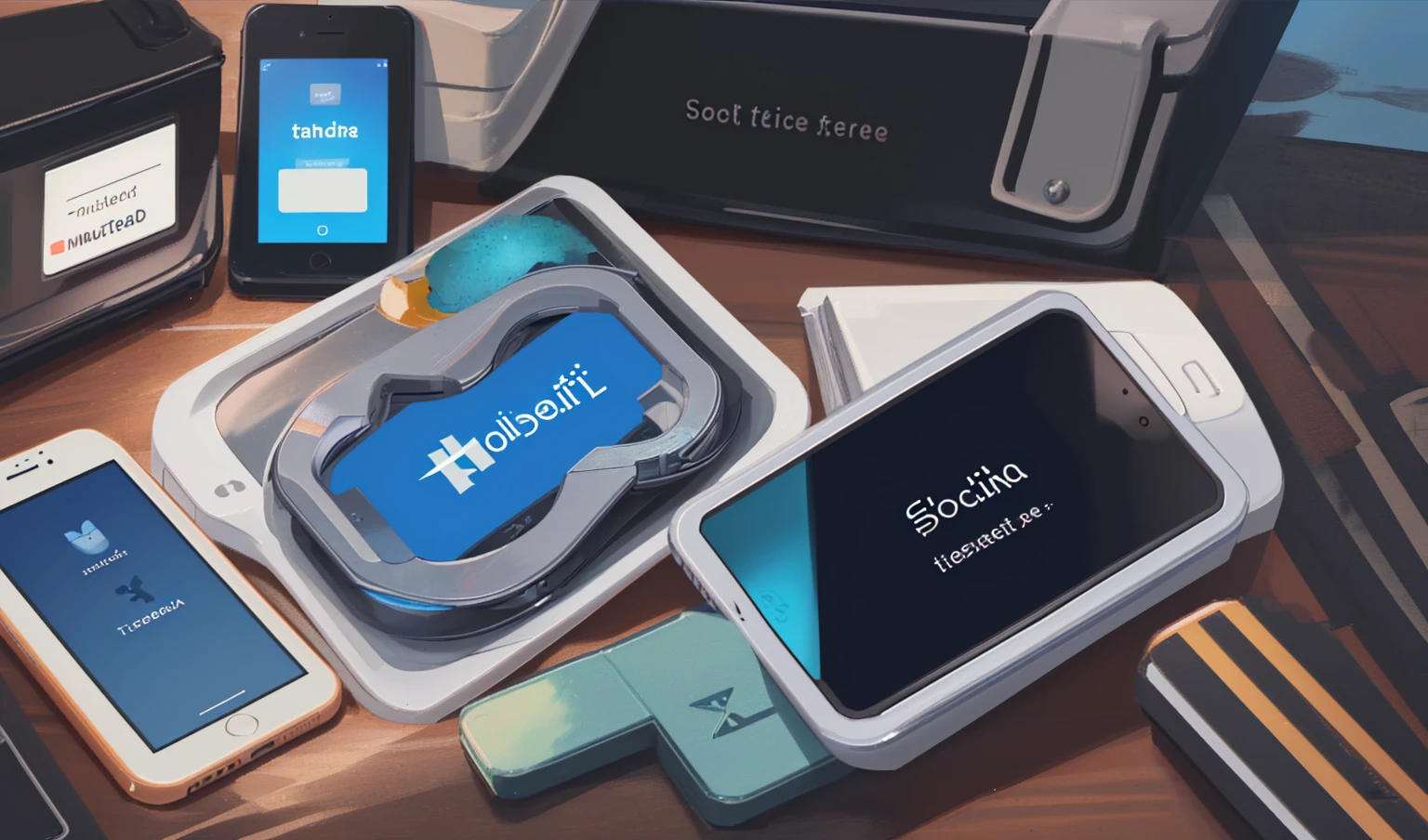 SocialFi, Social media, draw, technology detail