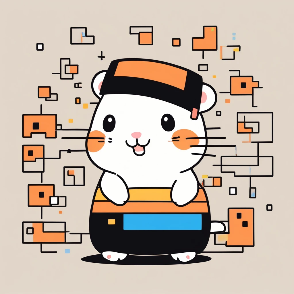 cute little hamster