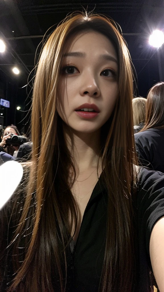 Dim lighting、Fisheye Lens、Realistic horror movie scene featuring scary zombies that look like real humans。Background、Horror movie setting、「Grudge」It's a typical Japanese luxury home with the style of a Japanese horror movie like --No Expressions--ar 9:16 -- at 6.0
