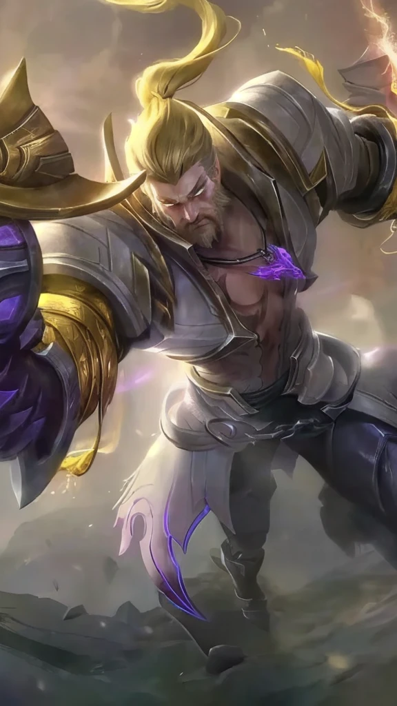 a close up of a man with a sword and armor, inspired by Huang Shen, g liulian art style, heise jinyao, sylas, bian lian, mobile wallpaper, inspired by Li Kan, olchas logan cure liang xing, kda, by Yang J, portrait zeus, inspired by Shen Zhou, splash art, official splash art
