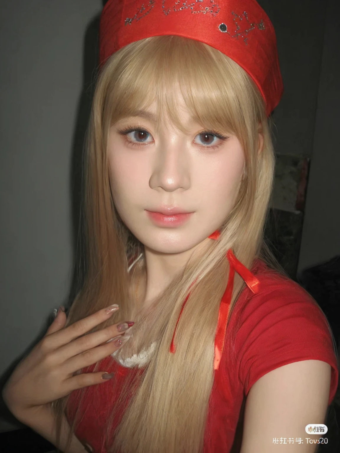 White and tender skin,Chinese style makeup,girl