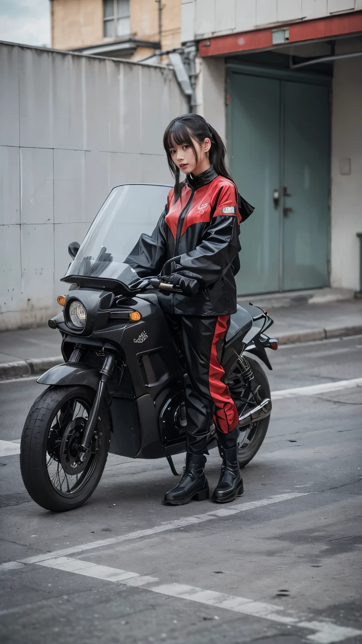 Retro Powered Suit、doll、Mail delivery、red