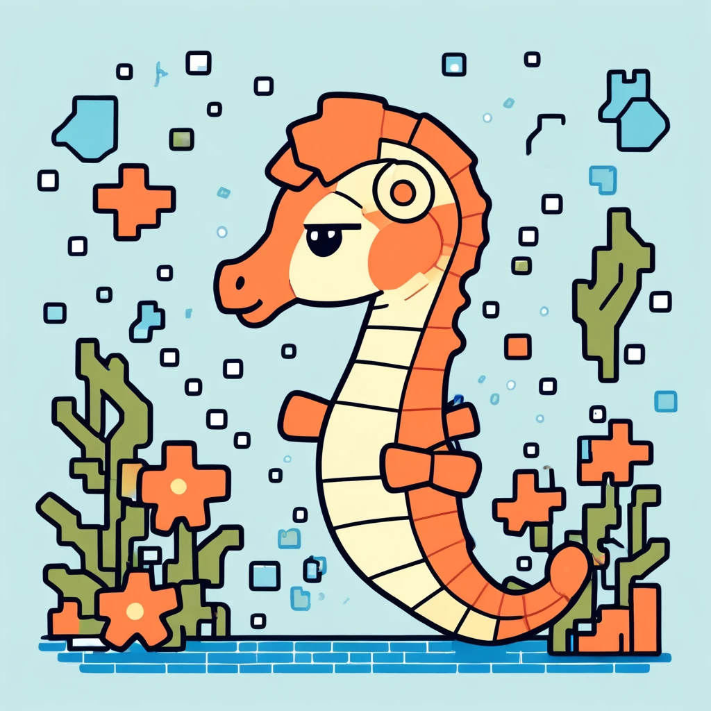 cute little Seahorse