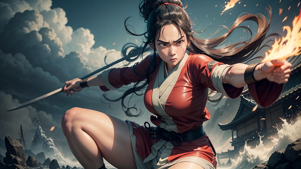 Kumatetsu from the movie "Bakemono No Ko"