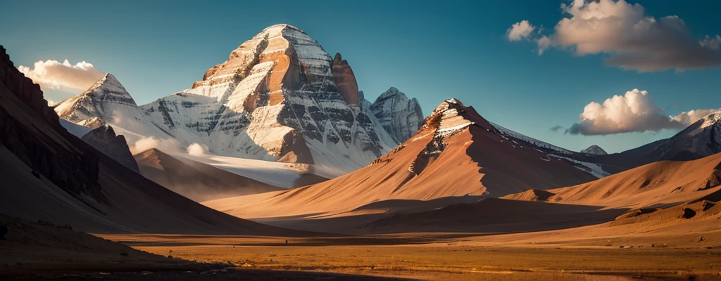 Mount Kailash oil painting