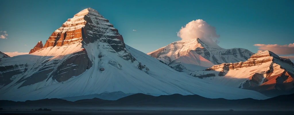 Mount Kailash oil painting