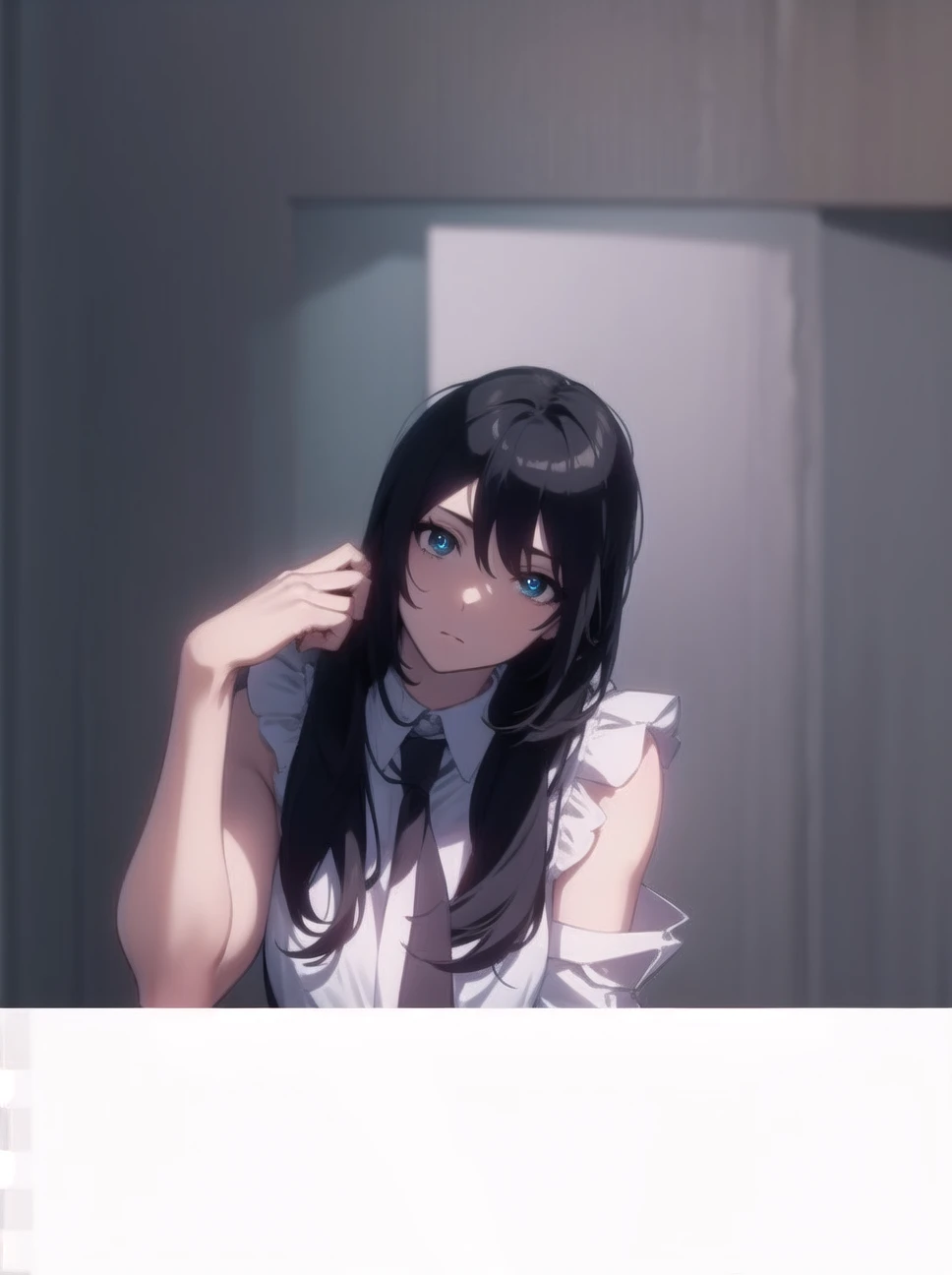 hatsunemiku, miku hatsune, ahoge, aqua eyes, aqua hair, crossed bangs, hair between eyes, hair ornament, headphones, long hair, twintails,
BREAK aqua necktie, black footwear, black skirt, black sleeves, boots, collared shirt, detached sleeves, grey shirt, necktie, pleated skirt, shirt, skirt, sleeveless, sleeveless shirt, thigh boots, tie clip,
BREAK looking at viewer,
BREAK outdoors, city,
BREAK (masterpiece:1.2), best quality, high resolution, unity 8k wallpaper, (illustration:0.8), (beautiful detailed eyes:1.6), extremely detailed face, perfect lighting, extremely detailed CG, (perfect hands, perfect anatomy),