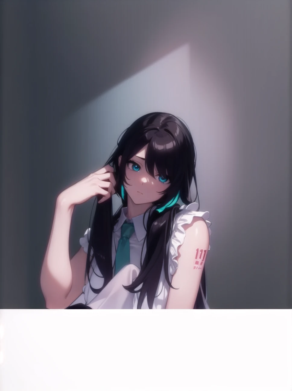 hatsunemiku, miku hatsune, ahoge, aqua eyes, aqua hair, crossed bangs, hair between eyes, hair ornament, headphones, long hair, twintails,
BREAK aqua necktie, black footwear, black skirt, black sleeves, boots, collared shirt, detached sleeves, grey shirt, necktie, pleated skirt, shirt, skirt, sleeveless, sleeveless shirt, thigh boots, tie clip,
BREAK looking at viewer,
BREAK outdoors, city,
BREAK (masterpiece:1.2), best quality, high resolution, unity 8k wallpaper, (illustration:0.8), (beautiful detailed eyes:1.6), extremely detailed face, perfect lighting, extremely detailed CG, (perfect hands, perfect anatomy),