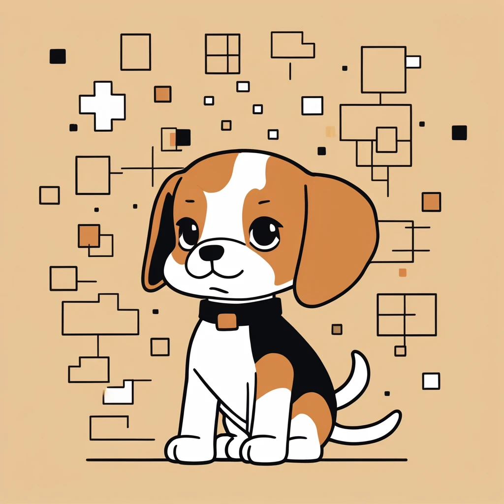 cute little beagle