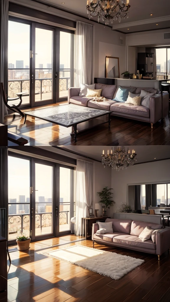 A luxurious apartment