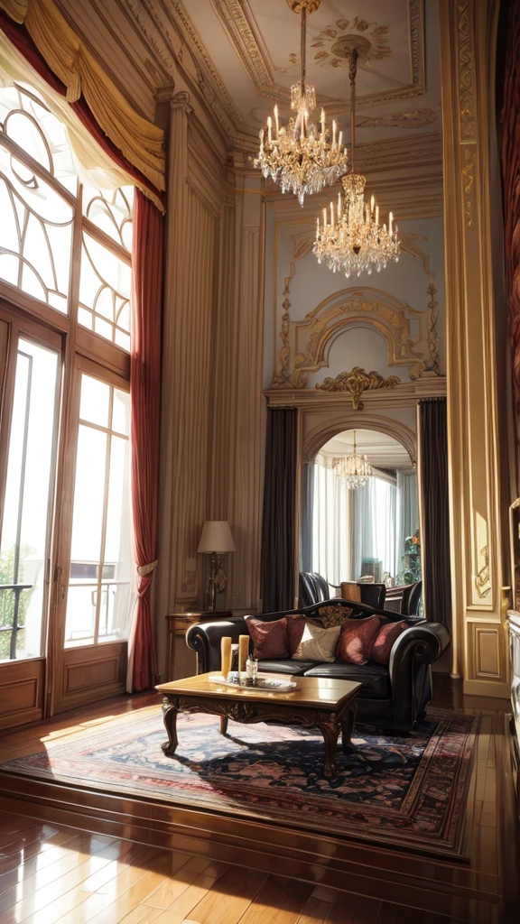 A luxurious apartment