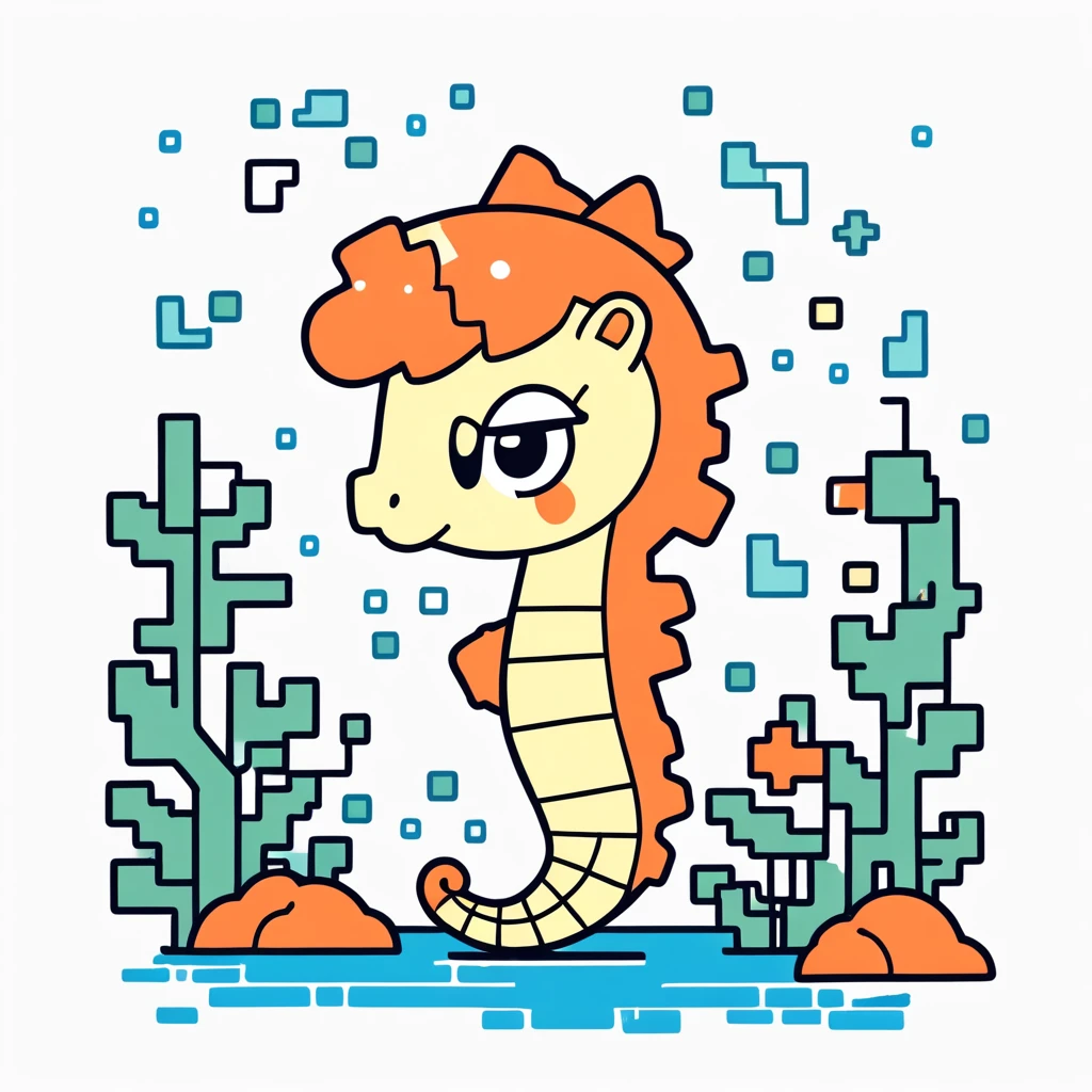 cute little Seahorse
