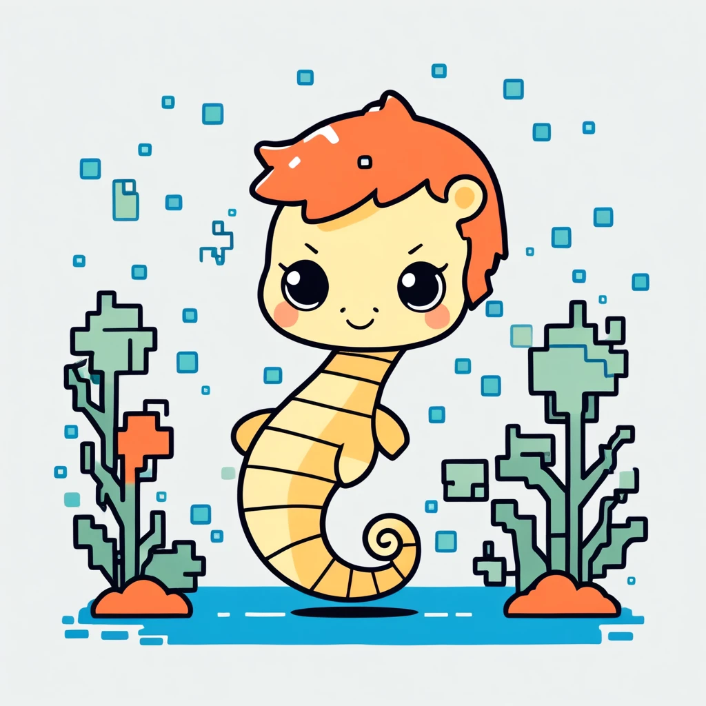 cute little Seahorse