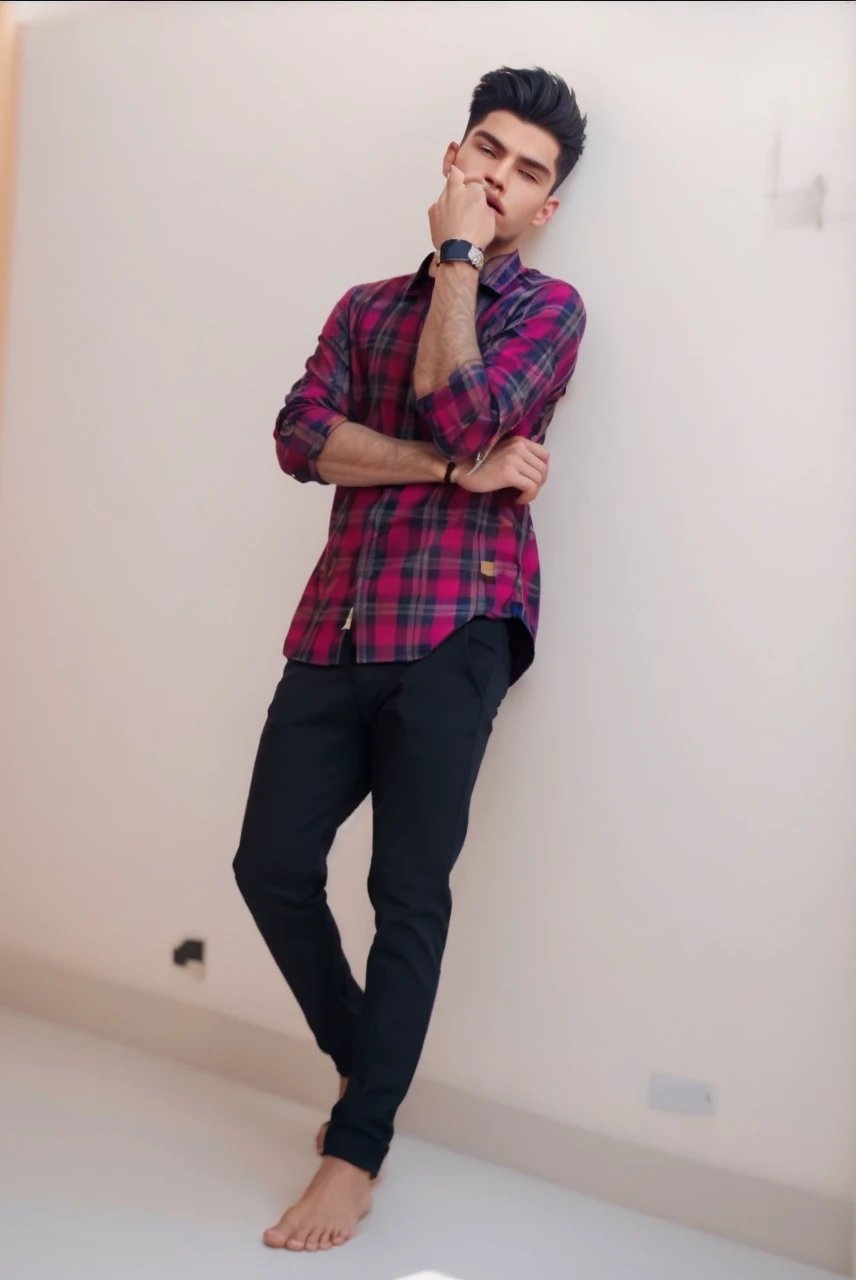 Leader of the country, Caucasian male, trendy clothes, Memorable appearance, gradient background, full face, solo, hight resolution, Highly detailed, (intricate details, hyper-detailing, muted color:1.0, rim light)