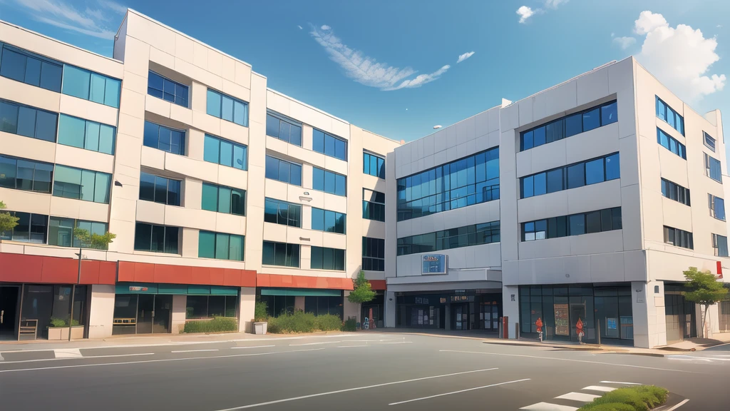 (commercial building:1.5),road ,(รถวิ่งบนนroad:1.6) capital landscape:1.5