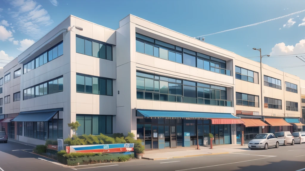 (commercial building:1.5),road ,(รถวิ่งบนนroad:1.6) capital landscape:1.5