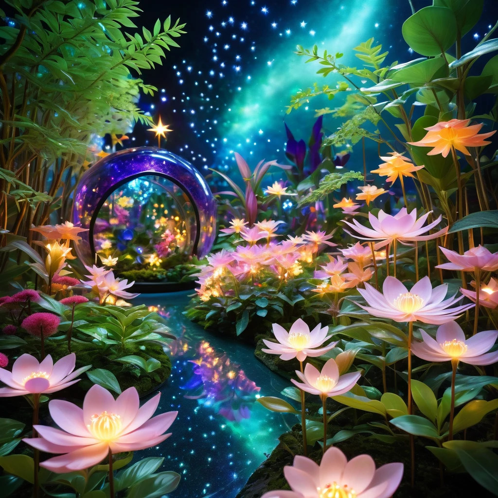 Highest quality,Super detailed,masterpiece:1.2,AWS in a transparent star container, Magical Terrarium Graphic,Shine,Mysterious,((Close-up of a luminous flower)),Shine庭園,Magic Garden,Shine花びら,Enchanting atmosphere,Soft pastel colors,Vivid lighting,Mysterious Flower,A dreamlike sight,Delicate thread,A stunning display,Dancing Light,Whimsical beauty,Fantastic plants,Magic Garden,Enchanting Sparkle,Magical Glitter,光りShine魔法,green々Leaf,wonder of the night,Illuminated walkway,Moonlit Silence,Mysterious glow,Translucent petals,Sparkling Buds,Magical atmosphere,Shine発光,Magical realm,Shine plant life,Glowing petals,Mysterious blooms,Magical Power,Shine blossoms,Enchanting Flower,光りShine庭,Fairy tale setting,Shine fantasy,Shine花びら,Fascinating plants,Sparkling leaves,Colorful illuminations,Shine serenity.