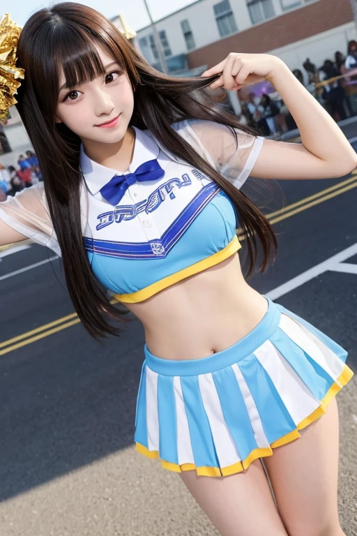 high school girl、Idol、Cheerleader、See-through