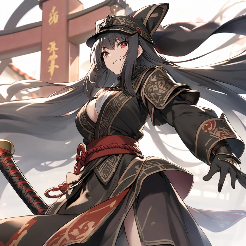 Lu Bu Fang Tian's painted halberd will kill the red horse with one stroke