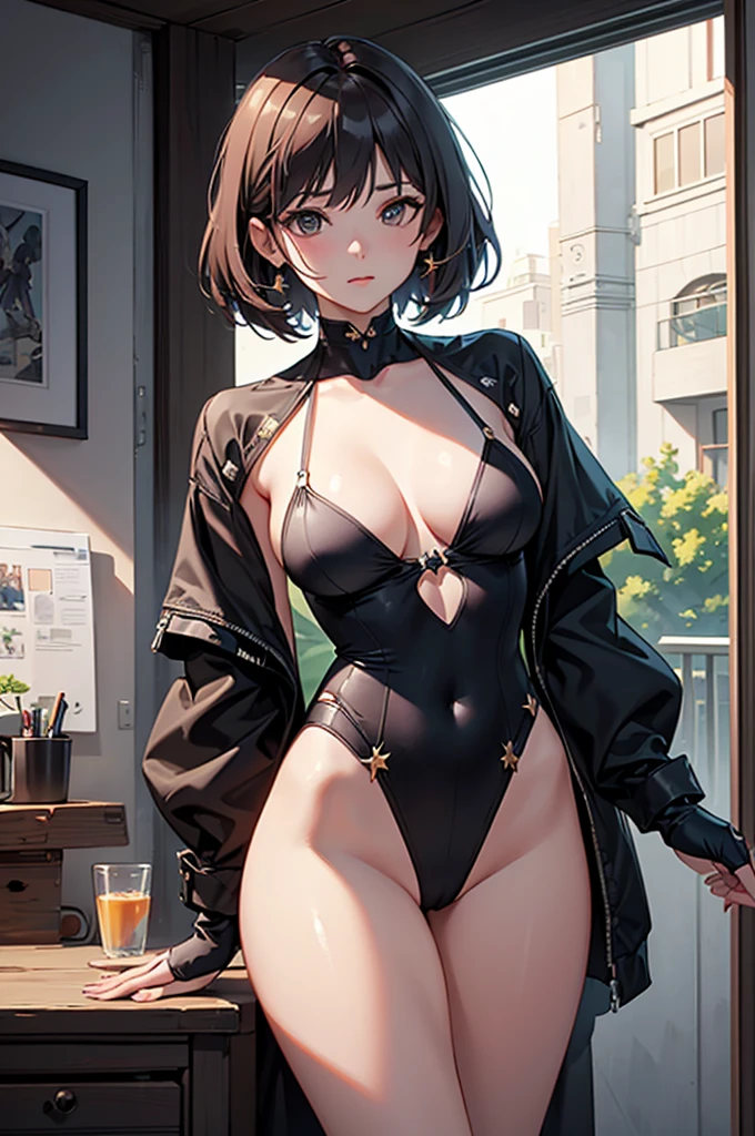 (extremely detailed CG unity 8k wallพีaพีer),(masterพีiece), (best quality), (very detailed), (best illustrations),(best shadow), Cowboy Shot, ,Take a break, sพีasswimsuit,
