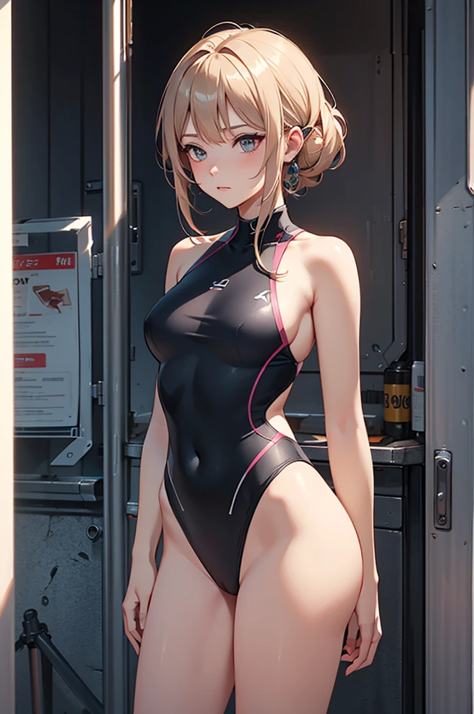 (extremely detailed CG unity 8k wallพีaพีer),(masterพีiece), (best quality), (very detailed), (best illustrations),(best shadow), Cowboy Shot, ,Take a break, sพีasswimsuit,