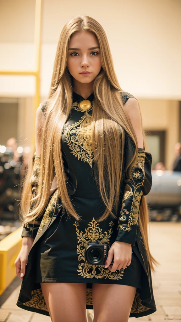 1 girl, yellow long hair, intricate detailed,Cannon 50,hyper realistic, beautiful girl,8k