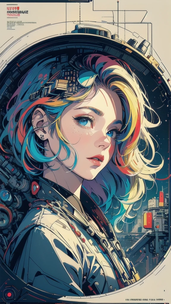 (((masterpiece, highest quality))),(((solo:1.2))),(((1girl:1.2))),32k wallpaper, very detailed, poster, vintage science fiction,(((((geometric cinematic movie poster))))), (bauhaus), shape,(((abstract))),(mid century modern),movie poster,(((((portfolio))))),(((((Close-up))))),(((((bust up))))),((((more various angle)))),(((highlight))),Vast landscape,((((heterochromia)))),(((complete. detailed face))),(((Extremely talented))),(((most complecated machine))),((Overall colorfully))(((text))),(((typography))),(((sentence))),(((Label))),(detailed movie poster),(((((most complicated machine))))),(((genius mechanic))),