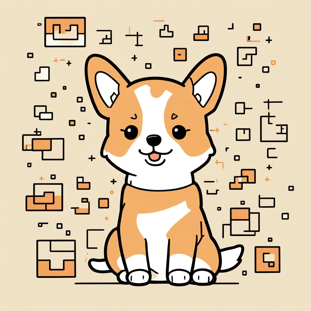 cute little corgi