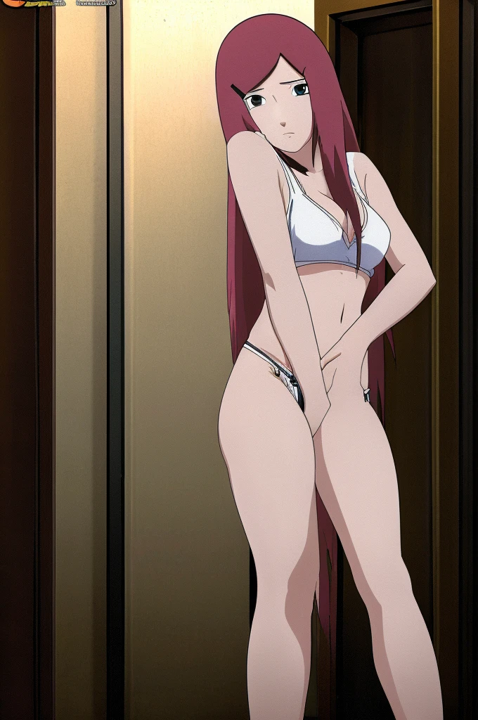 Masterpiece, 1 girl, kushina, , panties, ecchi