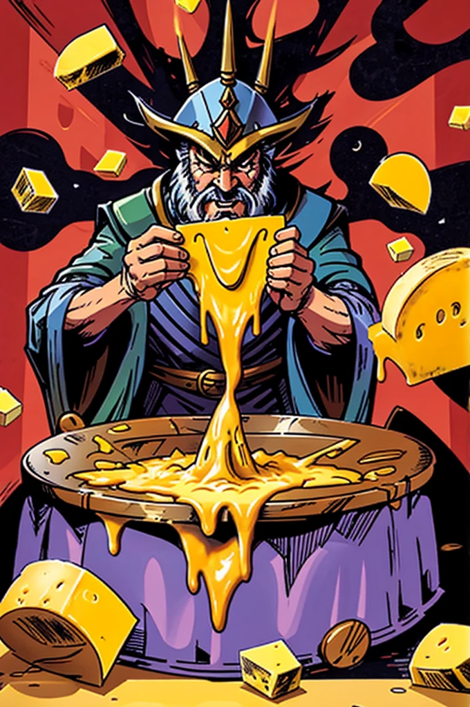 Wizards vomiting cheese