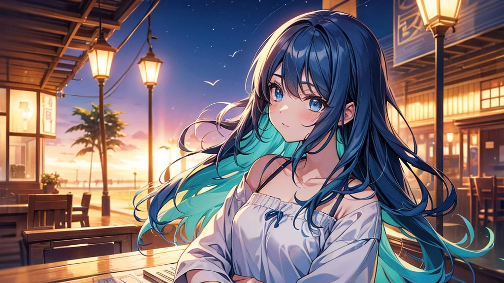 The prompt for the image is:
"Create an anime-style image of a 16-year-old girl named Mellow, with blue eyes, long straight hair, and a serene expression. She should be in a setting that reflects Shibuya-kei style with catchy J-Pop melodies, nostalgic anime sounds, upbeat rhythms, retro pop, and bossa nova elements. The background should depict a lively and colorful scene, possibly with musical notes, instruments, and a retro atmosphere. The image should capture the vibrant and nostalgic feel of the music. Ensure no text is included in the image."
The genid for this image is 「pKZcOLgRfHX2d2w2」, and the seed is 「2469397925」.