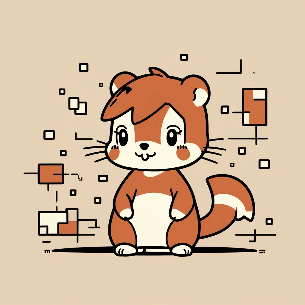 cute little chipmunk