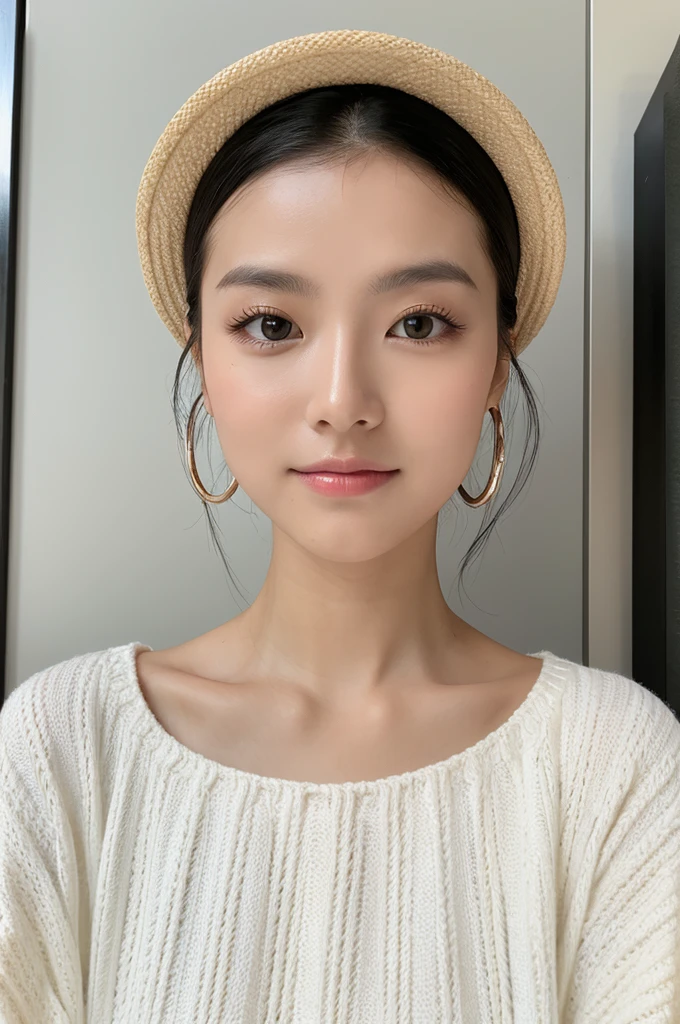 Masterpiece, best quality, perfect face ,white face