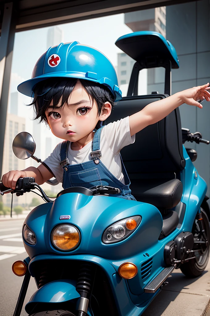 police, , child, black hair, boy, cute --auto --s2