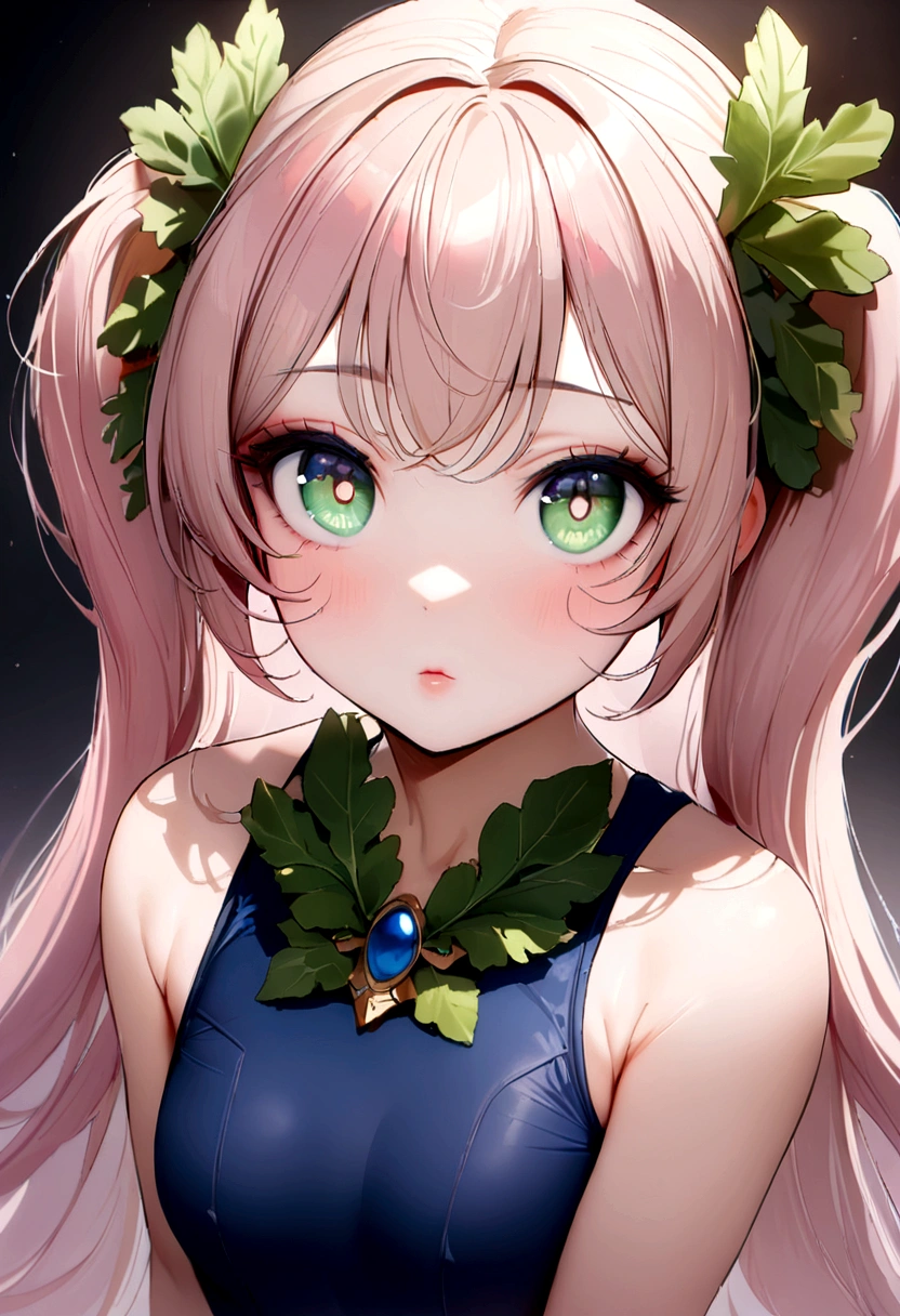 (8K, 4K, best qualityer, high resolution: 1.2), (Masteristic, realisitic, Photoreal: 1.4), 1 girl, standing alone, beautiful  face, eyelash, nase, Glossy lips, (beautifuleyes, viewer, skin fair, Caucasian skin: 1.5), fine complexion, trunk,, big fit ass, big fit ass, (Kale: 1.5),, outdoor bath,, ridiculously long hair, hair blonde, pink  hair, bangss, hair ornamen, arcs, with two sides up,, Youngh, dark blue school swimsuit