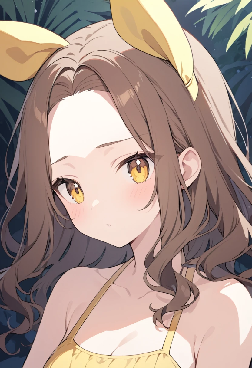 Satono Diamond,Umamusume,horse ears, Uma Musume ,horse tail,green ribbon,hair between eyes,brown hair, very long hair, spread hair, french braid,brown eyes, princess cut, white skin, shiny skin, ,((NSFW))