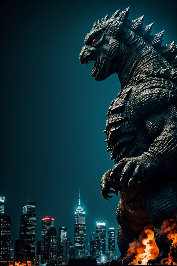 Godzilla abstract