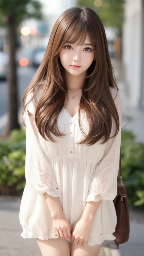 Manual Correction、White Skirt