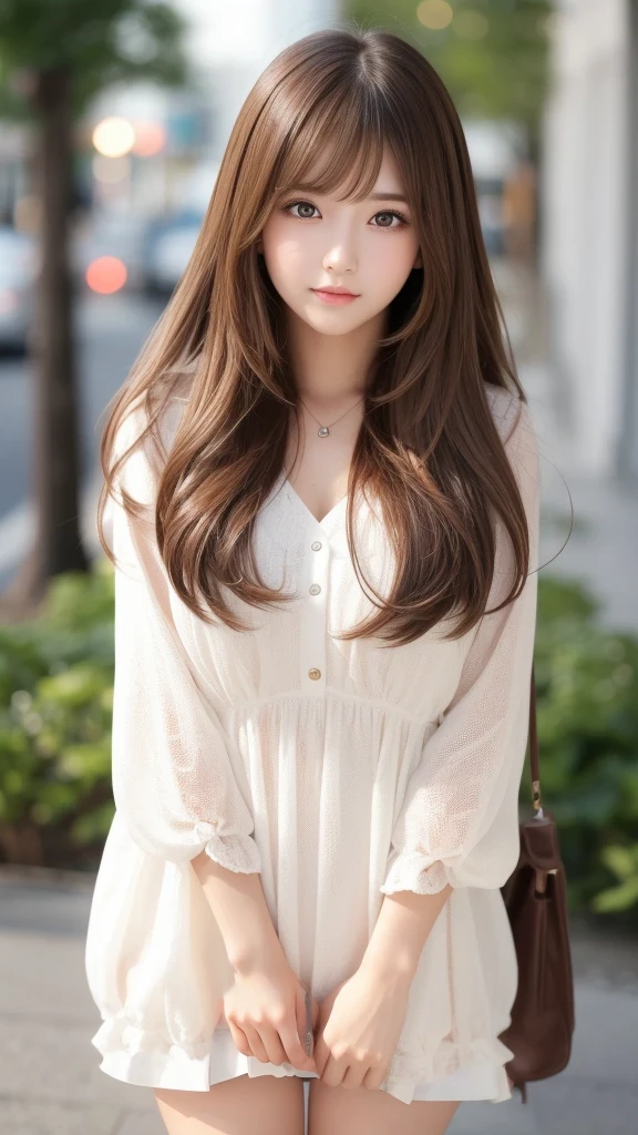 Manual Correction、White Skirt