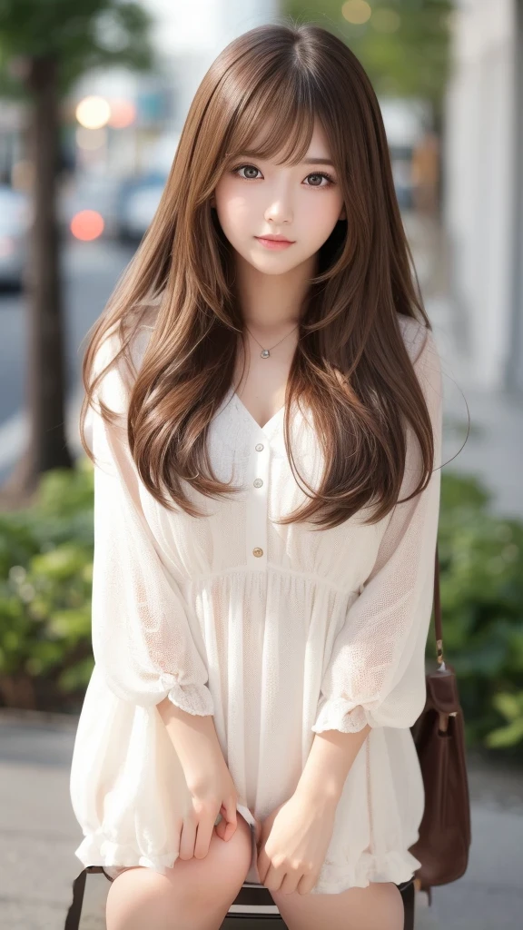 Manual Correction、White Skirt